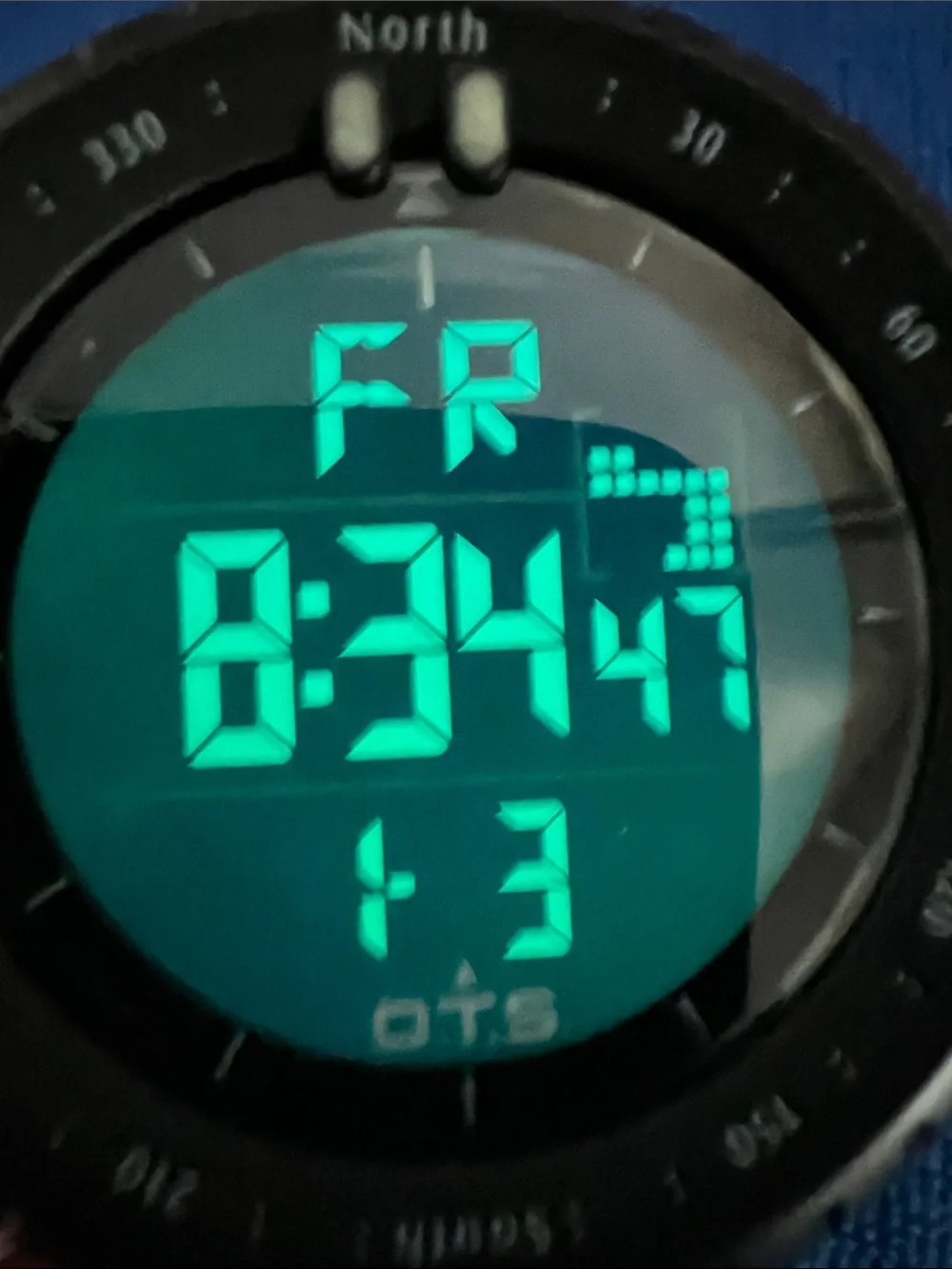 O.T.S T7005G Men's Sports Digital Watch